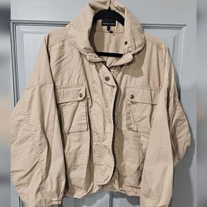 Marissa Webb Beige Utility Jacket